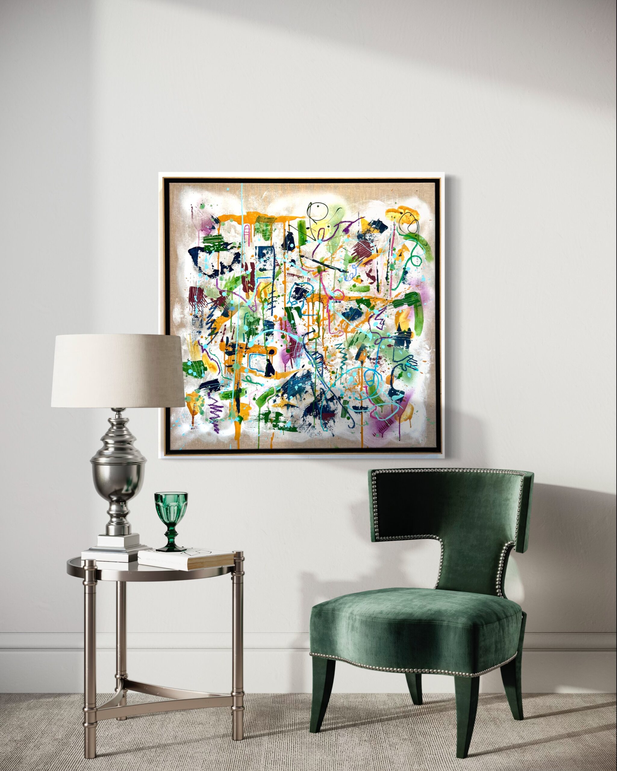 Bloom - Framed - 90 x 90 cm – Image 5