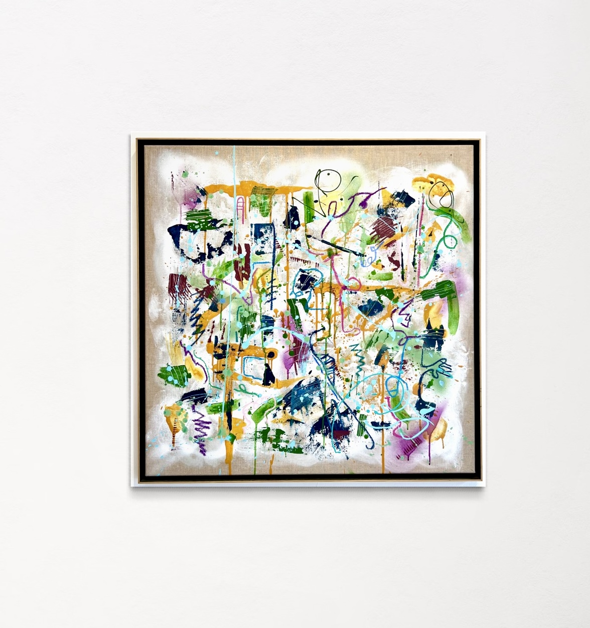 Bloom - Framed - 90 x 90 cm