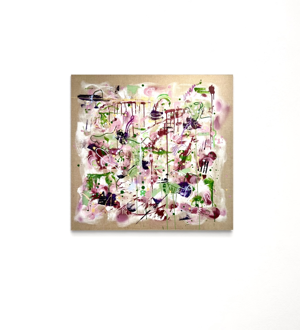 Bloom - Pink - 90 x 90 cm