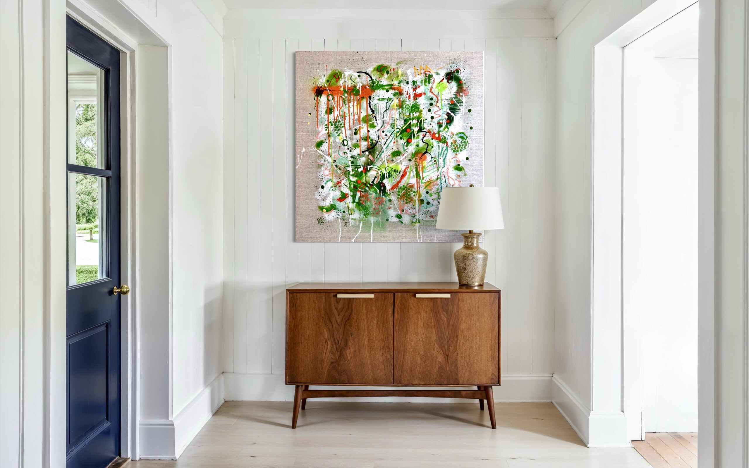 Bloom - Green - 80 x 80 cm – Image 5