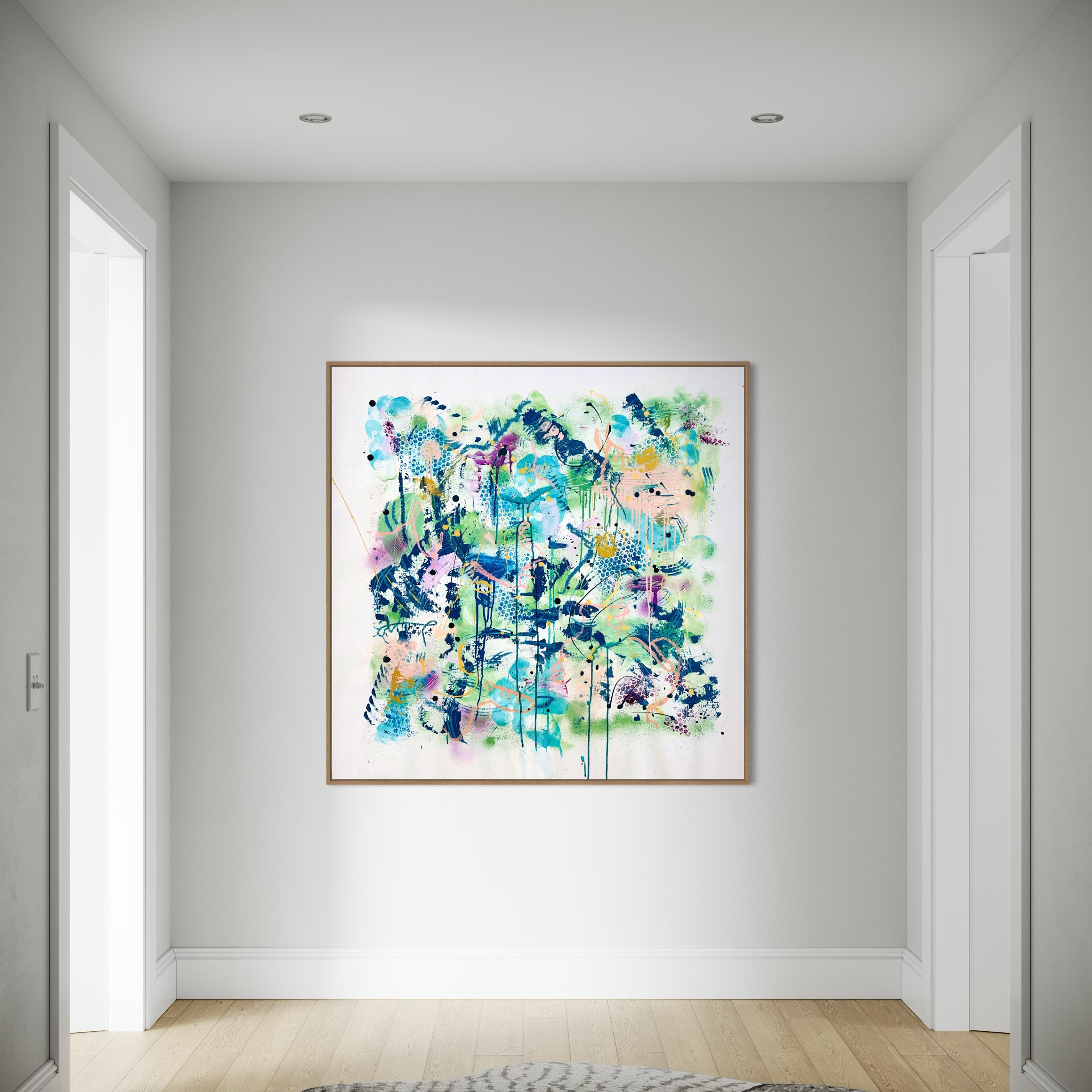 Bloom - Wild - 110 x 110 cm – Image 3