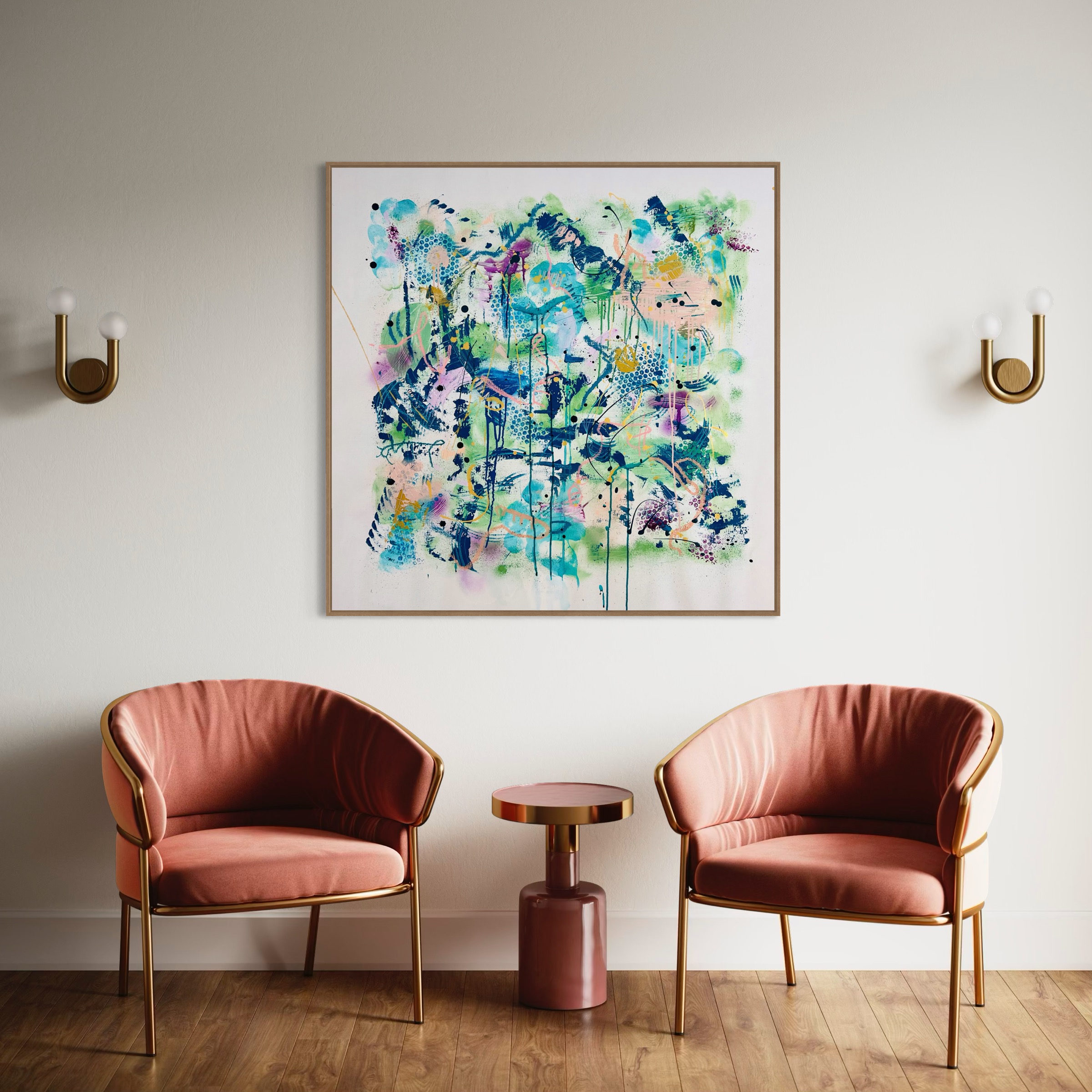 Bloom - Wild - 110 x 110 cm – Image 2